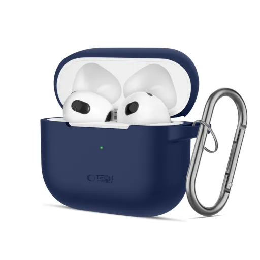 TECH-PROTECT SILICONE HOOK APPLE AIRPODS 3 NAVY BLUE tok