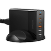 Fali töltő Blitzwolf BW-S25, 75W, 3x USB + 3x USB-C (fekete) - 0. kép