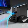 Fali töltő Blitzwolf BW-S25, 75W, 3x USB + 3x USB-C (fekete) - 2. kép