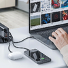 Fali töltő Blitzwolf BW-S25, 75W, 3x USB + 3x USB-C (fekete) - 3. kép