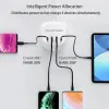 Utazó töltő T3P+ - 2xType C + 2xUSB - QC + PD 40W fehér - 2. kép