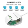 Utazó töltő T3P+ - 2xType C + 2xUSB - QC + PD 40W fehér - 3. kép
