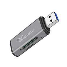 Čítačka kariet D-105 Micro SD + SD - USB 3.0