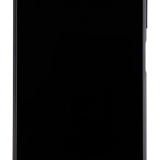 LCD kijelző + érintő egység + előlapi borítás Huawei P40 Lite Éjfekete