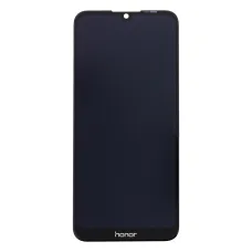 LCD kijelző + érintőegység Honor 8A Fekete (Logó nélkül)