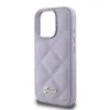 Original Case GUESS Steppelt Fém Logó GUHCP16XPSQSQSU iPhone 16 Pro Max tok világoslila - 4. kép