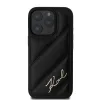 Original Pouch KARL LAGERFELD keménytok Steppelt Signature KLHCP16XPQDSMGK iPhone 16 Pro Max fekete tok - 1. kép