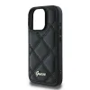 Original Case GUESS Steppelt Fém Logó GUHCP16LPSQSQSK iPhone 16 Pro tok fekete - 4. kép