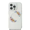 iPhone 16 Átlátszó Eredeti GUESS IML Flowers Wreath Magsafe tok GUHMP16SHFWFCT thumbnail