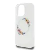 Eredeti GUESS IML Flowers Wreath Magsafe GUHMP16LHFWFCT tok iPhone 16 Pro-hoz átlátszó - 4. kép