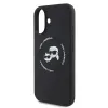 Karl Lagerfeld Liquid Silicone K&CH Heads MagSafe tok iPhone 16 Fekete - 2. kép