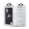 Karl Lagerfeld Liquid Silicone K&CH Heads MagSafe tok iPhone 16 Fekete - 4. kép