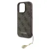 Guess 4G Charm tok iPhone 16 Pro Tone on Tone Barna - 1. kép