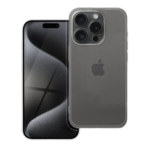 Átlátszó tok 1,5 mm iPhone 15 Pro Max-hoz átlátszó Átlátszó tok 1,5 mm iPhone 15 Pro Max-hoz átlátszó