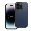 LEATHER MAG COVER tok IPHONE 16 Plus indigo blue - 0. kép