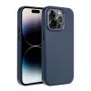 LEATHER MAG COVER tok IPHONE 16 Plus indigo blue - 1. kép