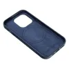 LEATHER MAG COVER tok IPHONE 16 Plus indigo blue - 2. kép