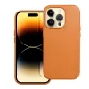 BŐR MAG COVER tok IPHONE 16 Pro narancs - 1. kép