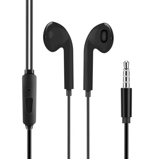 OBAL:ME Vezetékes fülhallgatók 3.5mm Jack Fekete