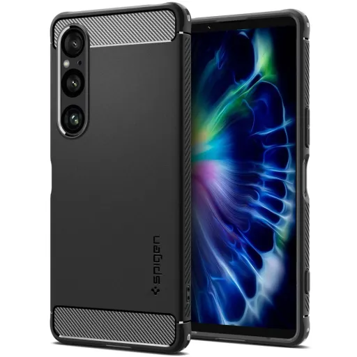 SPIGEN RUGGED ARMOR SONY XPERIA 1 VI MATTE FEKETE tok