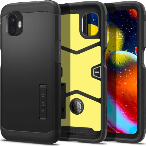 SPIGEN TOUGH ARMOR GALAXY XCOVER 6 PRO FEKETE tok