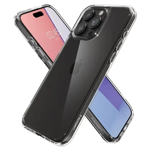 Spigen CRYSTAL HYBRID iPhone 15 Pro tok - átlátszó