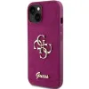 Guess Glitter Script Big 4G tok iPhone 15 - lila - 0. kép