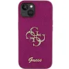 Guess Glitter Script Big 4G tok iPhone 15 - lila - 1. kép