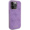 Guess Leather 4G Stamped tok iPhone 15 Pro - lila - 2. kép