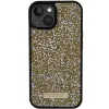 Guess Rhinestone Metal Logo tok iPhone 15 - sárga - 1. kép