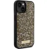 Guess Rhinestone Metal Logo tok iPhone 15 - sárga - 2. kép