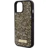 Guess Rhinestone Metal Logo tok iPhone 15 - sárga - 4. kép