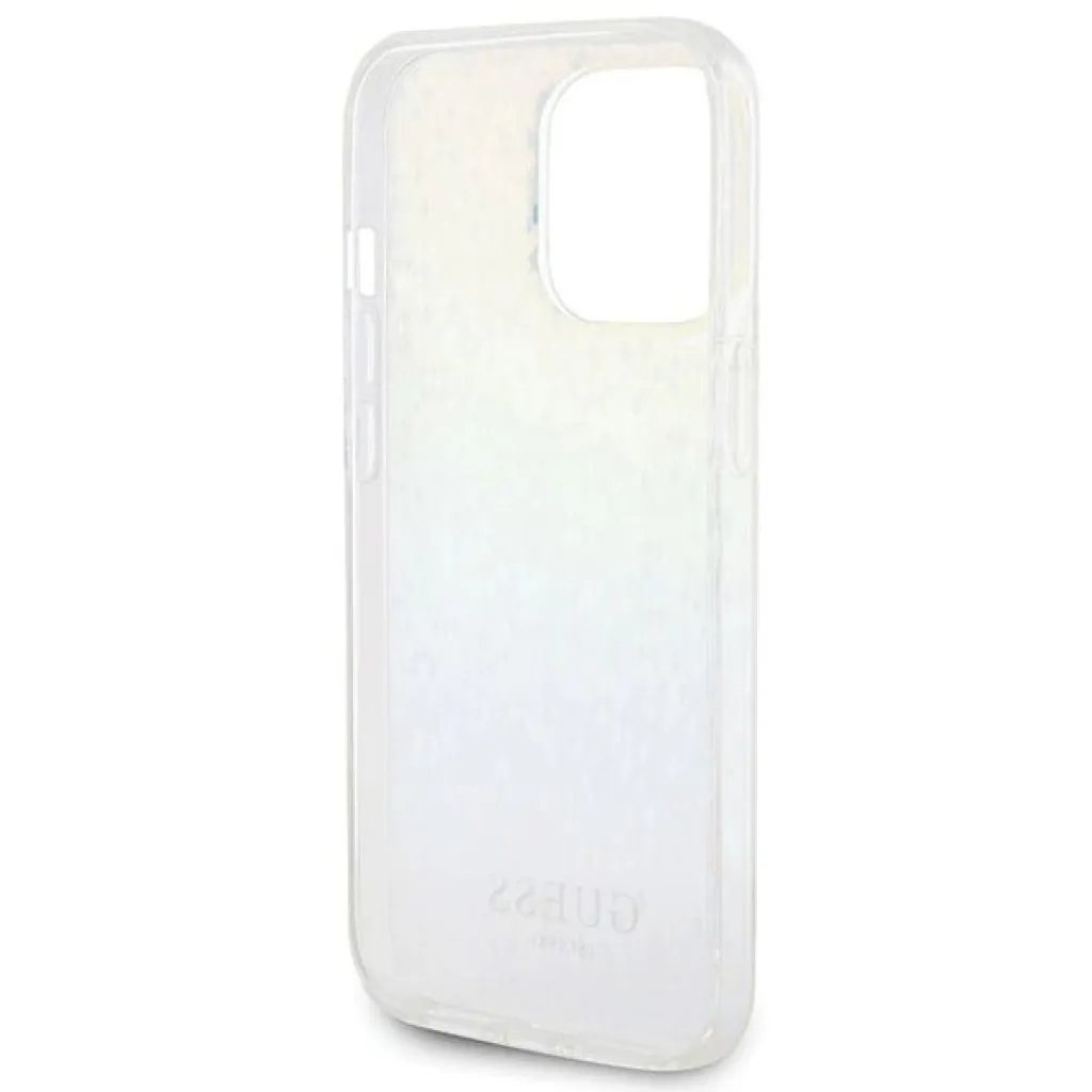 Guess IML Faceted Mirror Disco Iridescent tok iPhone 15 Pro Max - többszínű - 7