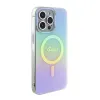 Guess GUHMP15XHITSQ iPhone 15 Pro Max türkiz/türkiz keménytok IML Iridescent MagSafe tok - 2. kép