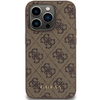 Guess 4G Metal Gold Logo tok iPhone 15 Pro - barna - 1. kép