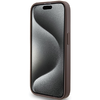 Guess 4G Metal Gold Logo tok iPhone 15 Pro - barna - 3. kép