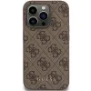 Guess 4G Metal Gold Logo tok iPhone 15 Pro - barna - 1. kép