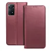 Smart Magneto fliptok Motorola Moto G84 burgundy tok - 0. kép