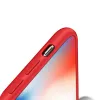 Flexibilis szilikon tok iPhone 8 Plus / 7 Plus piros - 4. kép