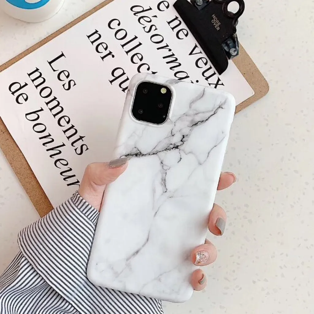 Wozinsky márvány mintás TPU tok iPhone 7 Plus/ 8 Plus pink - 7