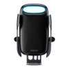 Baseus Milky Way autós 15W vezeték nélküli 15W Qi gyorstöltő automata telefon tartóval fekete (WXHW02-01) - 2. kép