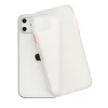 Vennus Button Matt Bumper tok iPhone 11 átlátszó - 1. kép