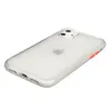 Vennus Button Matt Bumper tok iPhone 11 átlátszó - 2. kép