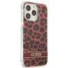 Guess GUHCP13LHSLEOR iPhone 13 Pro piros/piros kemény tok Leopard - 2. kép