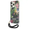 Guess GUHCP13LHFLSB iPhone 13 Pro hardcase Flower Strap tok - 0. kép