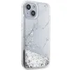 Guess Liquid Glitter Marble tok iPhone 14-hez - fehér - 2. kép