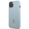 Guess Saffiano 4G Small Metal Logo tok iPhone 13 mini - kék - 0. kép