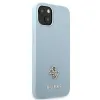 Guess Saffiano 4G Small Metal Logo tok iPhone 13 mini - kék - 2. kép