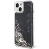 Guess Liquid Glitter Marble tok iPhone 14 - fekete - 0. kép