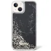 Guess Liquid Glitter Marble tok iPhone 14 - fekete - 1. kép